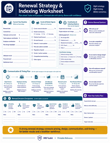 Renewal Strategy and Indexing Worksheet portrait thumbnail