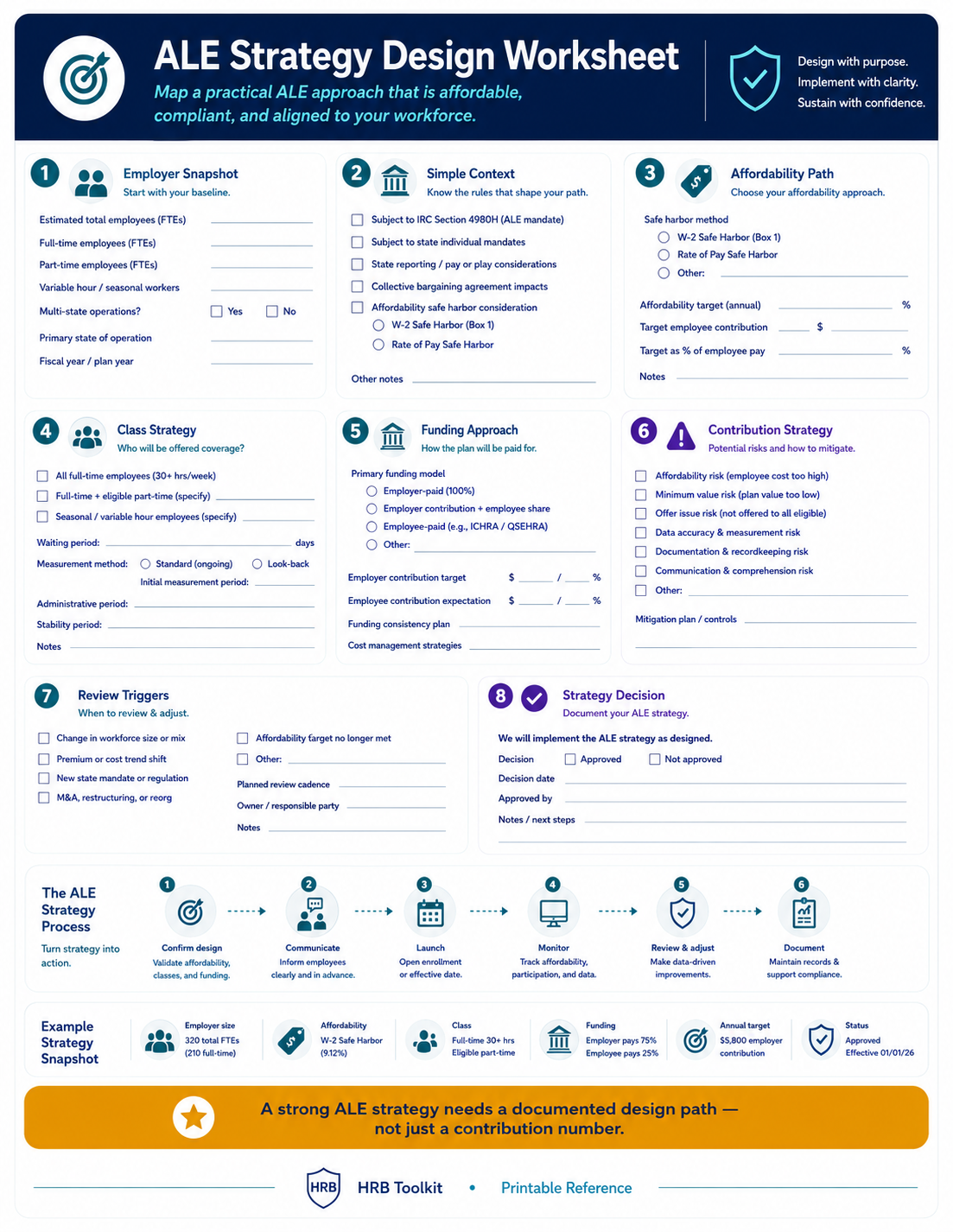 ALE Strategy Design Worksheet portrait preview